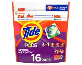 Tide Pods® 16 Ct. 3-in-1 Liquid Laundry Detergent - Spring Meadow 