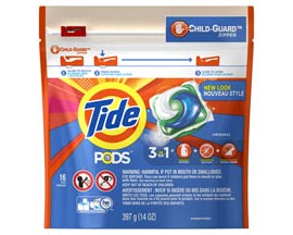 Tide Pods® 16 Ct. 3-in-1 Liquid Laundry Detergent - Original Scent