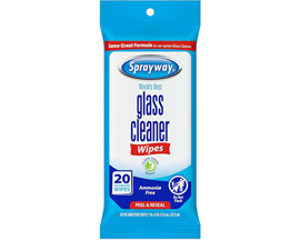 Sprayway® 20 Ct. Glass Cleaner Wipes - Fresh Scent