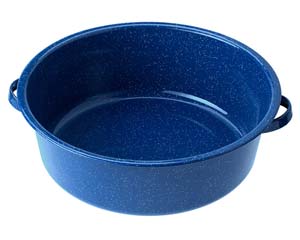 GSI Outdoors Enamelware 15 Quart Dish Pan - Blue