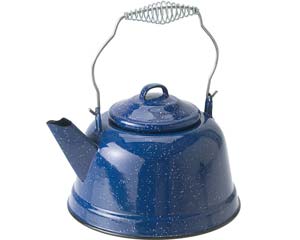 GSI Outdoors Enamelware 10 Cup Tea Kettle - Blue