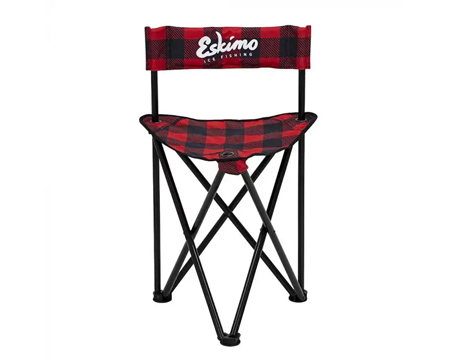 Eagle Claw® Plaid Folding Ice Chair