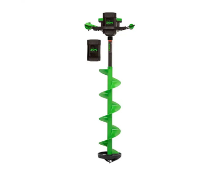 Ion Alpha Poly 8" Auger with 2 Batteries