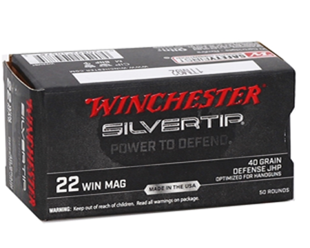 Winchester® 22 MAG Silvertip 40 GR JHP 