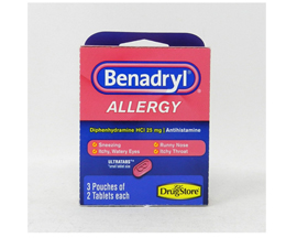 Benadryl® Allergy Tablets 6 ct
