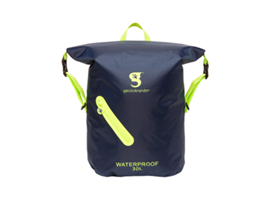 Geckobrands Waterproof Backpack - Navy/Green