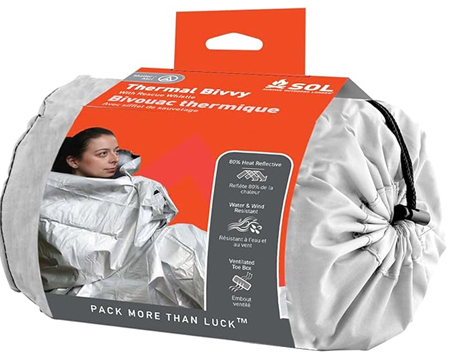SOL Thermal Bivvy with Whistle