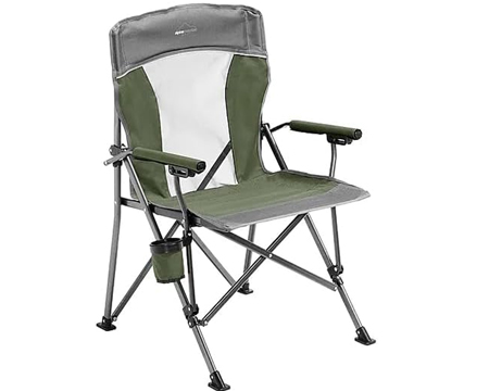 Caddis Hard Arm Chair - Green