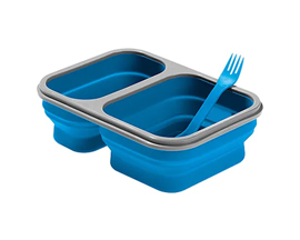 Silicone Food Container with Utensil