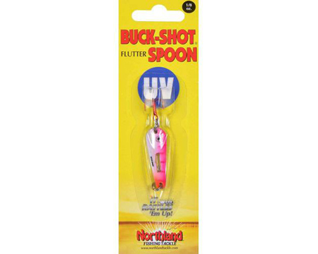 Northland Fishing Tackle® Buck-Shot Flutter Spoon - Pink