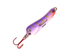 Northland Fishing Tackle® Buck-Shot Flutter Spoon - Purple/Orange Striped