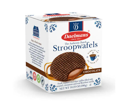 Daelmans Jumbo Stroopwaffle Chocolate 