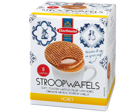 Daelmans Jumbo Stroop Waffle 8 ct 