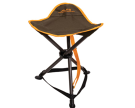 Tri Leg Stool - Citrus/Charcoal