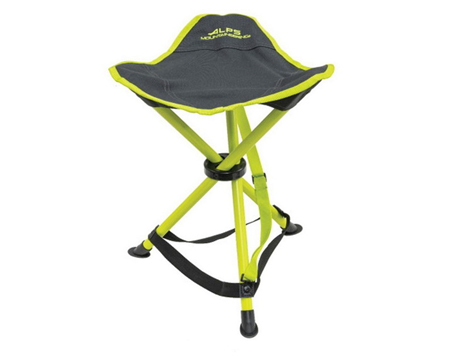 Alps Tri-Leg Stool Citrus/Charcoal