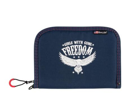 Allen® Girls With Guns® Freedom Pistol Case - 10" Navy