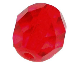 Kalin's® 10 Pk Glass Bead - Red