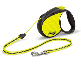 Flexi Retractable Neon Leash - Small 16