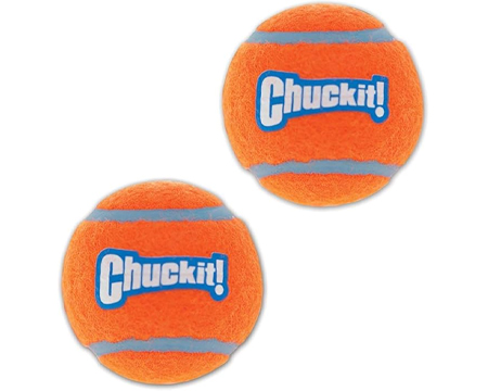 Chuckit! Small Tennis Ball Dog Toys 2 Pk