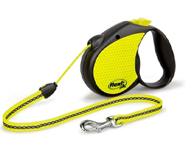 Flexi Neon Retractable Leash - Medium 16