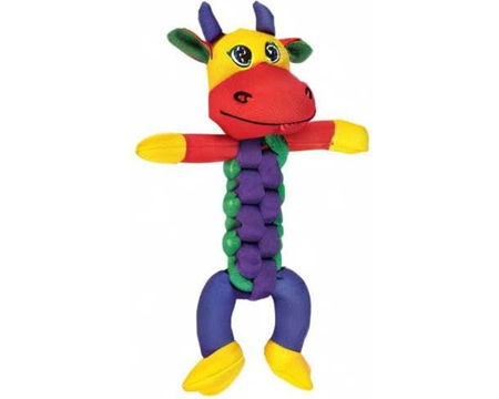 Chomper Braid Body Dog Toy - Assorted