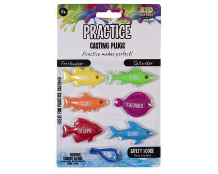 KidCasters® Practice Casting Plugs