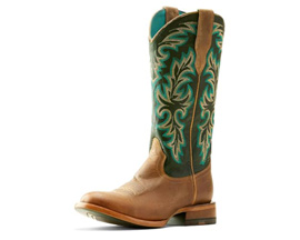Ariat® Women's Futurity Desperado Western Boots - Gold Coast / Lush Forest
