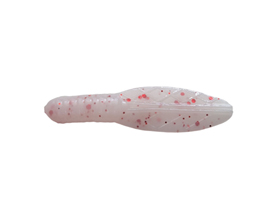1.5" Looney Bait - White with Red Flakes