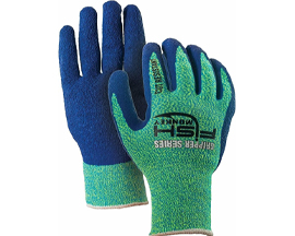 Fish Monkey® ANSI 5 Cut-Resistant Latex Gloves L/XL