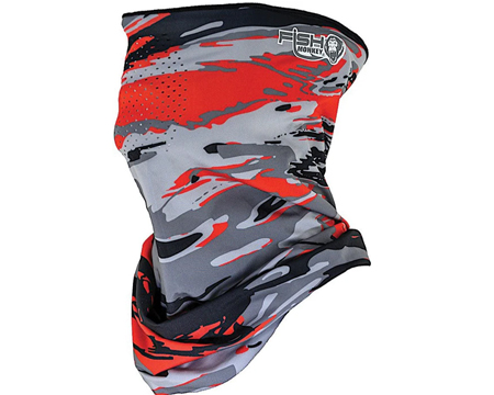 Fish Monkey® Performance Face Guard - Voodoo Swamp Red