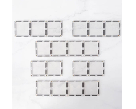 Connetix Clear Rectangle 12 Piece