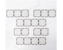 Connetix Clear Rectangle 12 Piece