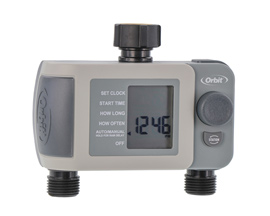 Orbit® Irrigation Programmable 2 Sprinkler Timer