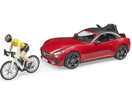 BRUDER® Roadster with Road Bike 
