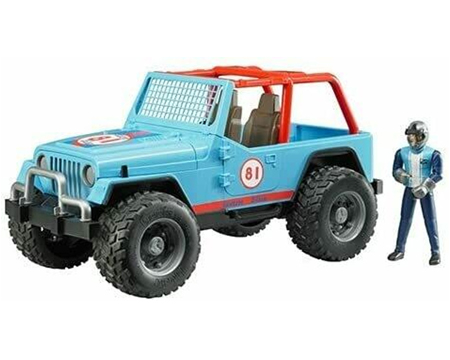 Bruder® Jeep Cross Country Racer - Blue and Red