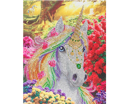 Crystal Art - Unicorn Forest