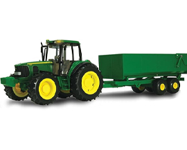 John Deere Big Farm Tractor and Wagon