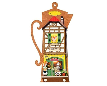 DIY Mini House - Lazy Coffee House