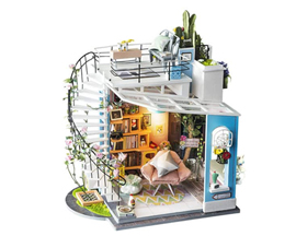 Dora's Loft Mini Dollhouse Kit