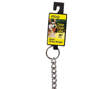PDQ Collar Choke Chain - Super Heavy 26"