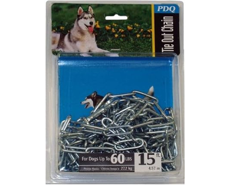 Dog Tie Out Chain 15'