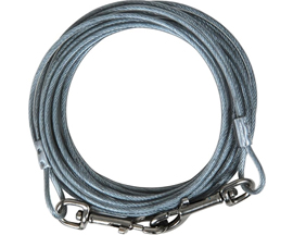 Dog Tie Out Cable - 10 Blue