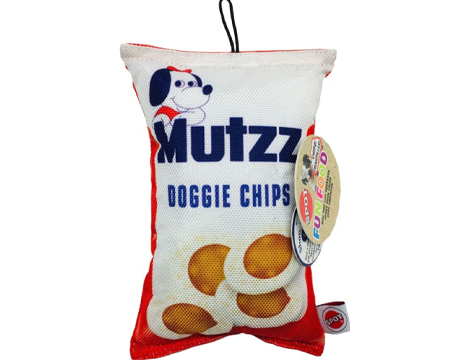 Mutzz Doggie Chips Plush Dog Toy