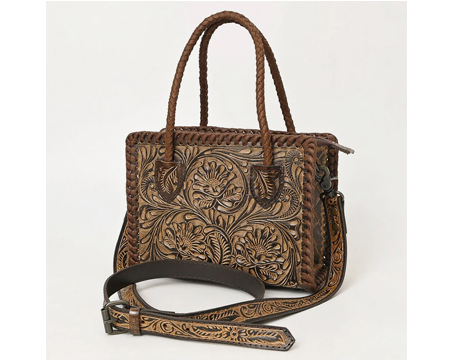 Genuine Leather Western Handbag