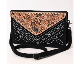 Envelope Style Western Leather Bag