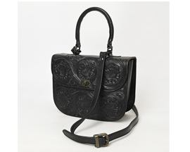 Hand Tooled Genuine Leather Western Handbag