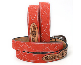 Suede Leather Belt - Unisex Medium