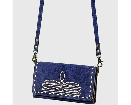 American Darling Western Handbag - Midnight Blue