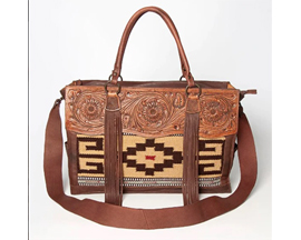 American Darling Tooled Leather Western Tote