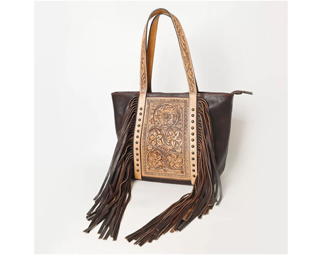 American Darling Hand Tooled Leather Western Bag